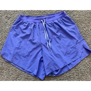 Lululemon Fast and Free Lined Short 6" in Peri purple size Large